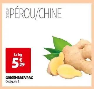 Promotion Exclusives de 19
Gingembre : Découvrez l'Offre incontournable
