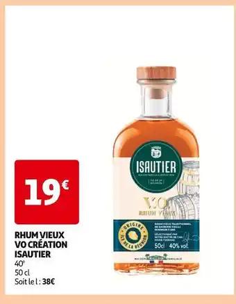 Isautier Rhum Vieux VO Création