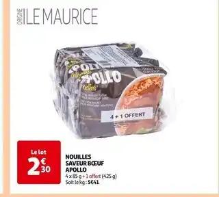 APOLLO Nouilles saveur bœuf