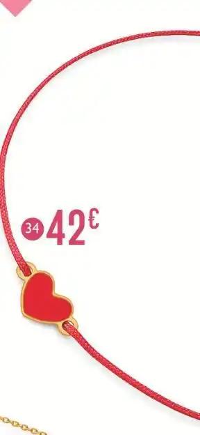 Bracelet cordon et laque