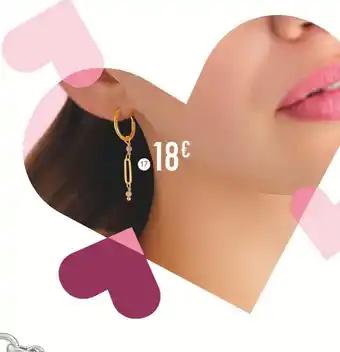 boucles d’oreilles en argent