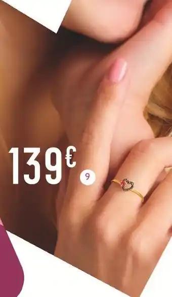 Bague tourmaline et spinelle