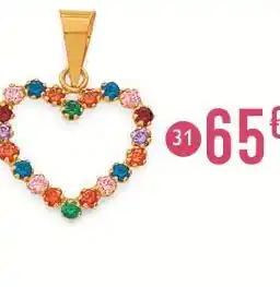 Pendentif oxydes de zirconium