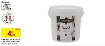 Graisse de canard canards d auzan 800 g