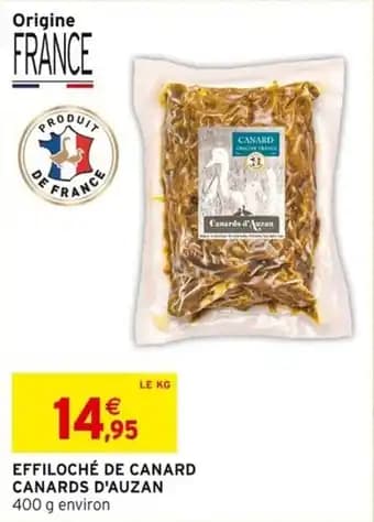 Effiloche de canard canard d auzan 1 kg