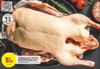 Promotion Exclusives de 8
Canard entier : Découvrez l'Offre incontournable