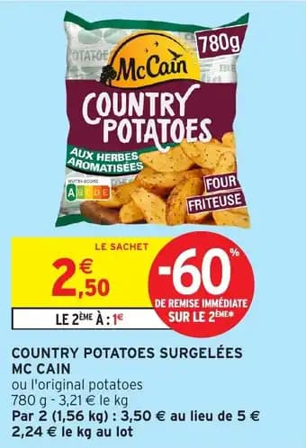 Promotion Exclusives de 2
Potatoes : Découvrez l'Offre incontournable