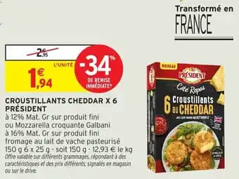 Promotion Exclusives de 18
Cheddar : Découvrez l'Offre incontournable