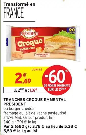 Promotion Exclusives de 7
Croque : Découvrez l'Offre incontournable