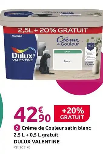 Promotion Exclusives de 3
Dulux : Découvrez l'Offre incontournable
