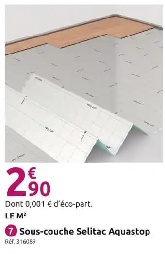 Sous-couche Selitac Aquastop