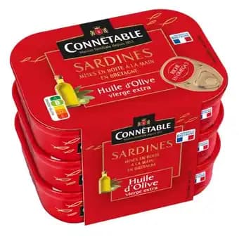 Promotion Exclusives de 3
Sardines à l'huile : Découvrez l'Offre incontournable
