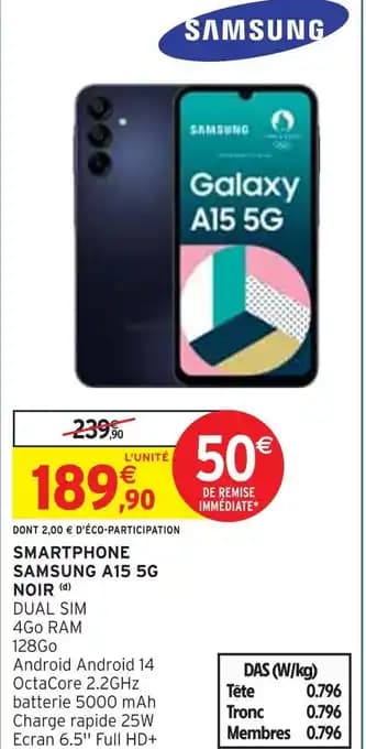 Promotion Exclusives de 21
Smartphone 5g : Découvrez l'Offre incontournable