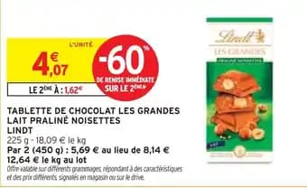 Promotion Exclusives de 11
Chocolat noisettes : Découvrez l'Offre incontournable