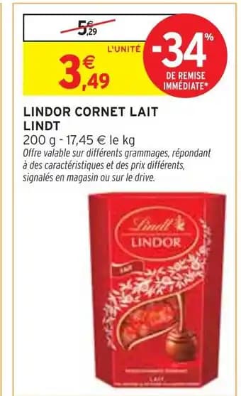 Promotion Exclusives de 4
Lindor : Découvrez l'Offre incontournable