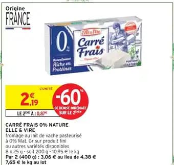 Promotion Exclusives de 5
Carré frais : Découvrez l'Offre incontournable