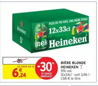 HEINEKEN Bière blonde