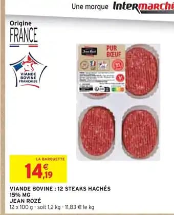 Promotion Exclusives de 20
Steaks : Découvrez l'Offre incontournable