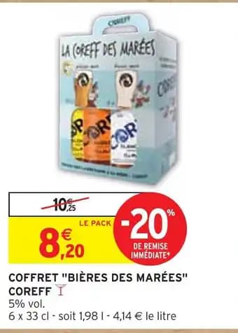 COREFF Coffret bières des marées