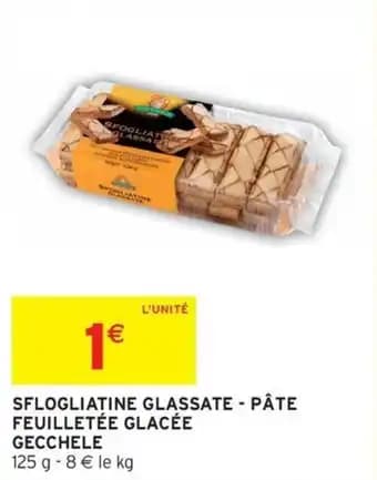 Sflogliatine glassate pâte