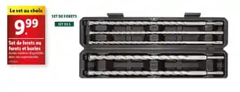 Parkside set de forets ou forets et burins