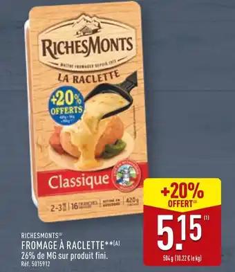 Promotion Exclusives de 77
Raclette : Découvrez l'Offre incontournable