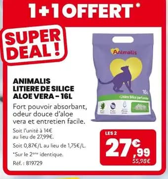 Promotion Exclusives de 16
Aloé : Découvrez l'Offre incontournable