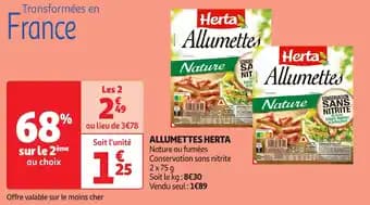 Herta Allumettes 2 x 75 g