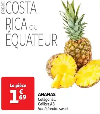 Promotion Exclusives de 11
Ananas : Découvrez l'Offre incontournable