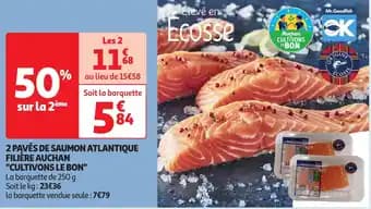 Promotion Exclusives de 10
Saumon atlantique : Découvrez l'Offre incontournable
