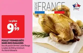 Promotion Exclusives de 18
Poulet roti : Découvrez l'Offre incontournable