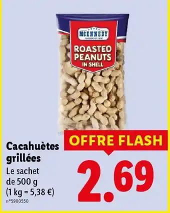 MCENNEDY Cacahuètes grillées 500 g