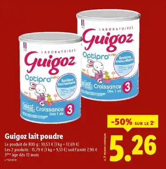 Promotion Exclusives de 2
Lait poudre : Découvrez l'Offre incontournable