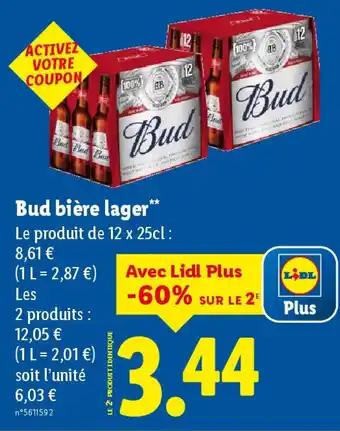Promotion Exclusives de 4
Bud : Découvrez l'Offre incontournable