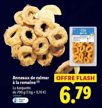 Anneaux de calmar à la romaine 700 g