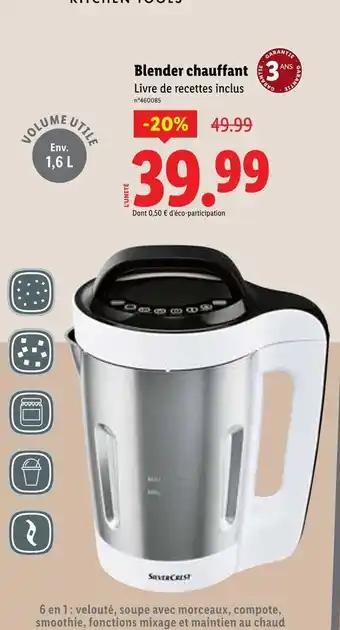 Promotion Exclusives de 1
Blender chauffant : Découvrez l'Offre incontournable