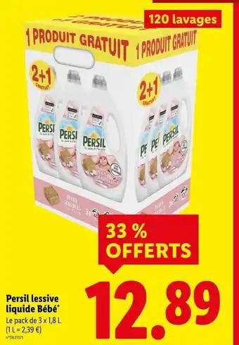 PERSIL Persil lessive liquide Bébé