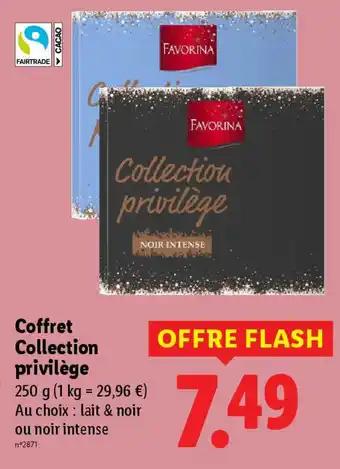 Coffret Collection privilège 250 g
