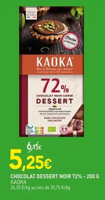 Promotion Exclusives de 12
Chocolat dessert : Découvrez l'Offre incontournable