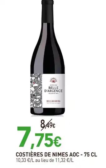 Costières de nimes aoc - 75 cl