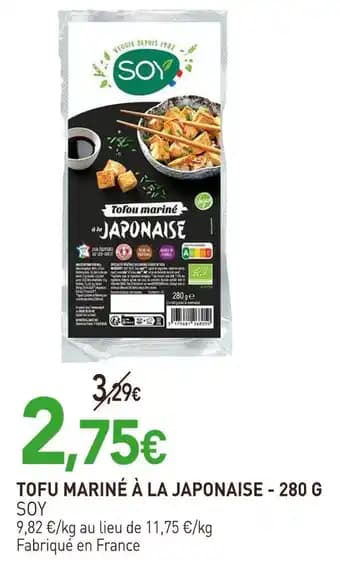 SOY Tofu mariné à la japonaise - 280 g