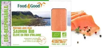 FOOD4GOOD Saumon bio x 4 - 500 g