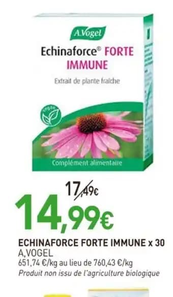 A,VOGEL Echinaforce forte immune × 30