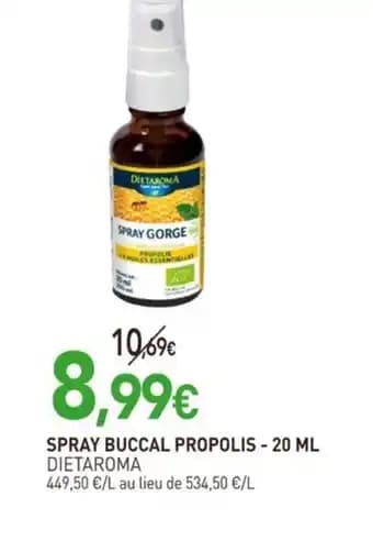 DIETAROMA Spray buccal propolis