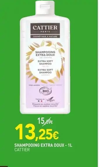 CATTIER Shampooing extra doux 1 l