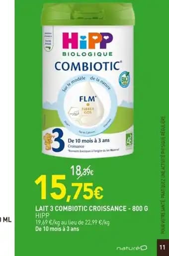 Promotion Exclusives de Hipp lait : Découvrez l'Offre incontournable