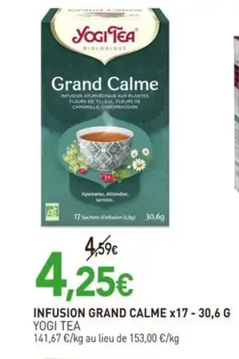 YOGI TEA Infusion grand calme