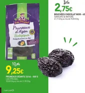 LOU PRUNEL Pruneaux géants 33/44 500 g