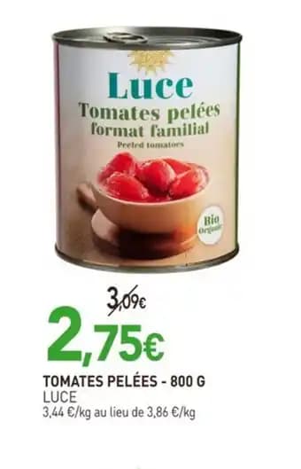 LUCE Tomates pelées 800 g