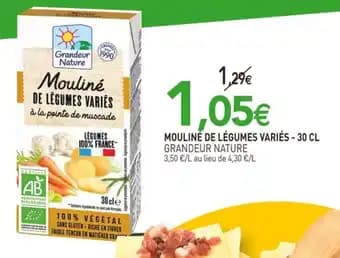 Mouline de légumes variés